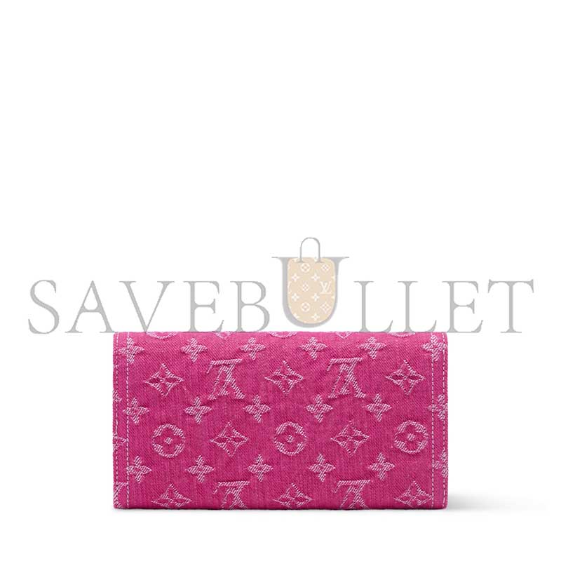 LOUIS VUITTON MASTER DENIM SARAH WALLET M28280 (19*10.5*2cm) 